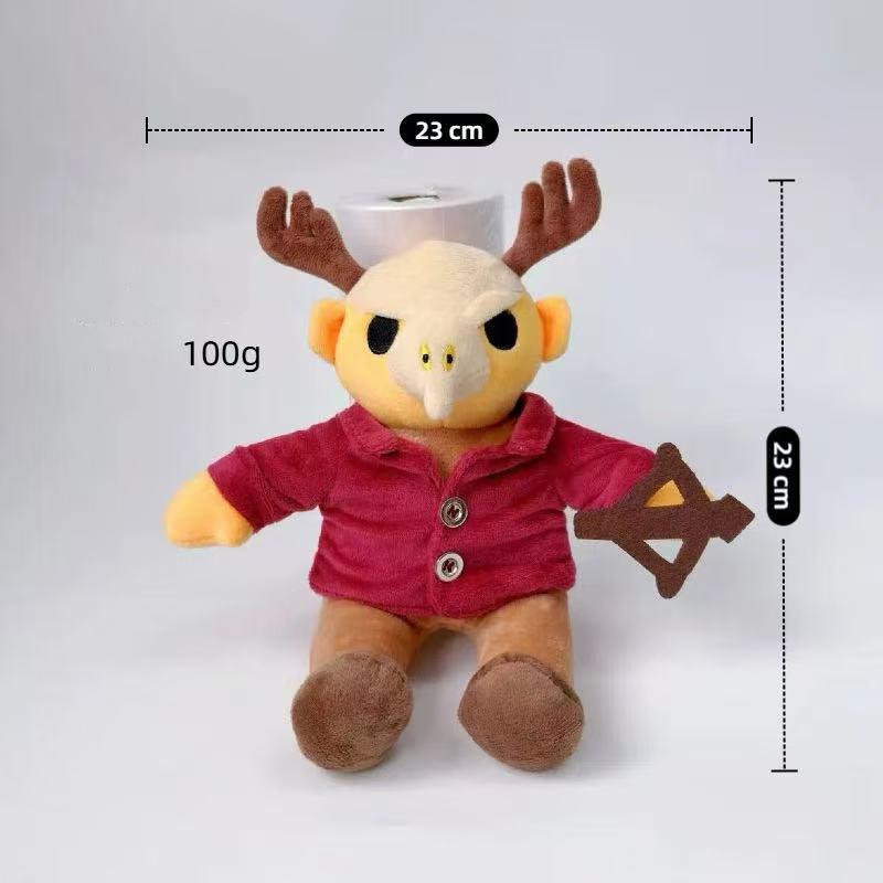 99 Nächte im Wald Das Hirschmonster Kuscheltiere Plüschtiere,Stofftier für Fans Kinder Weihnachtsgeburtstagsgeschenke