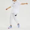Nike Sportswear Embroidered Rose Logo Print Round Neck Short Sleeve T-Shirt Women Tops White DN5887-100