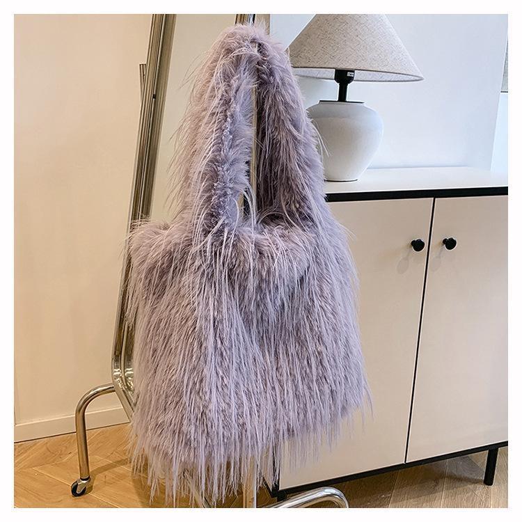 1 Stk. Neue Damen Party Bankett Haartasche Pendler Handtasche Modische Koreanische Achseltasche Schultertasche mit großem Fassungsvermögen