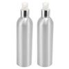 Aluminium Soap Dispenser Heat Resistant Reusable Hand Lotion Bottle Shower Dish Dispenser for Lotion Shampoo Massage Oil