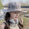Fashion Breathable Summer Bucket Hat Portable Sun Protection Fishing Cap Casual Sun Hat Mountaineering
