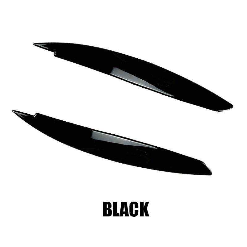 

Для BMW аксессуары 1 серии E81 E82 E87 E88 2008-2013 автомобильные фары лампы брови веки крышка отделка детали чёрный