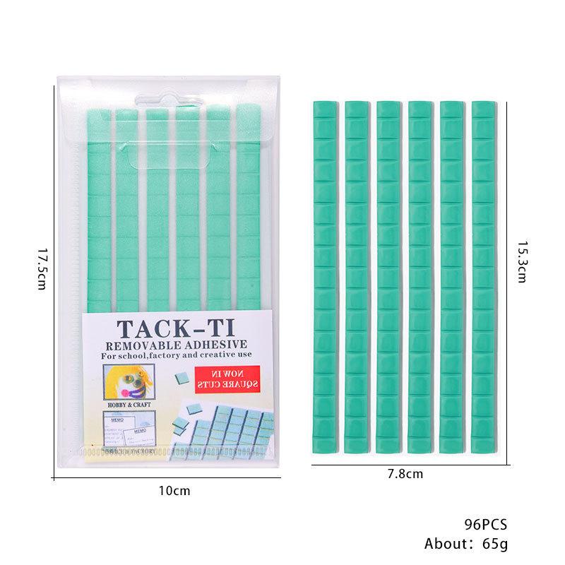 96pcs Multifunctional Nail Adhesive Glue Clay For Practice Stand Display Holder False Tips Reusable Tacky Gel Manicure Tools