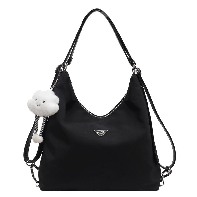 Large Capacity Tote Bag Women's Multi-functional Three-purpose Backpack Premium Sense Casual Versatile Commuter Shoulder Bag
