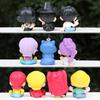 NEW 10pcs/set KPop  Hunters Superstar Saja Boys Rumi Mira Zoe Acrylic PVC Action Figure Toy Anime Figurine Doll For Fans Gift