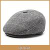 Men's Autumn/Winter Thick Duckbill Cap with Ear Protection - Middle-Aged and Senior Outdoor Cotton Hat