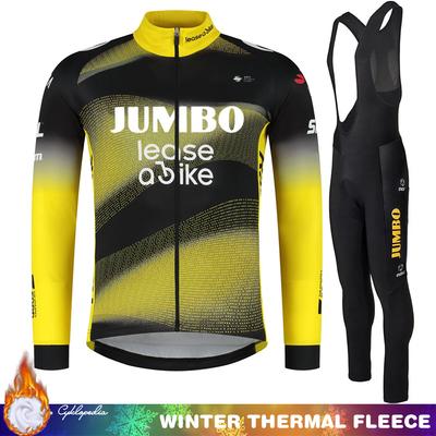 Winter Thermal Fleece Cycling Clothing Bicycles Jersey Mens Clothes Road Bikes Bicycle Sets Men's Shirt Cycle Bike Termal