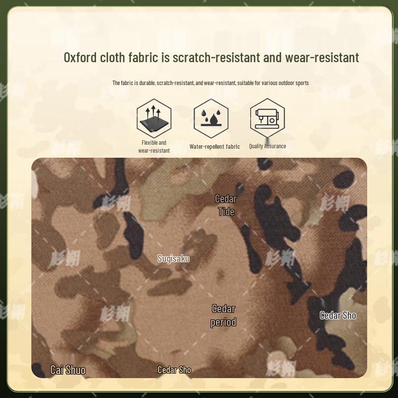 Shan Shuo Camouflage Laptop Briefcase
