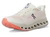 On Cloudsurfer Trail 2 Size Women's Sneakers, Ivory/Salmon, 7.5