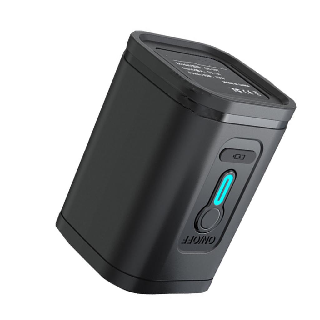 Electric Air Pump Mini Portable USB Interface Inflator Deflator Pump Battery Powered for Household