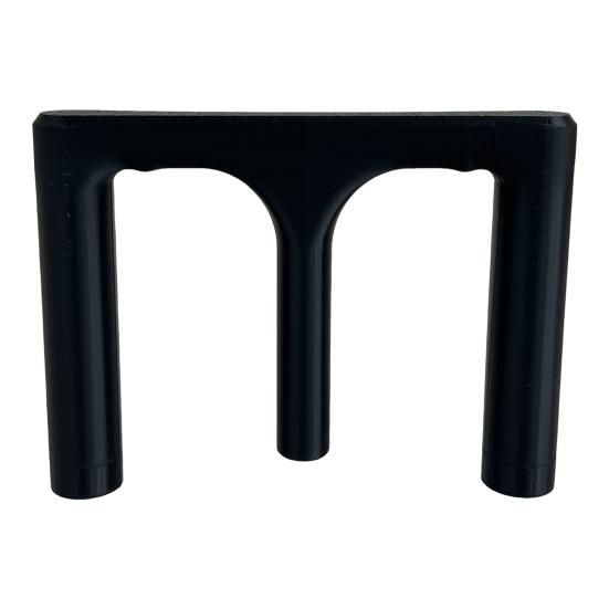 Pottery Ball Opener Reusable Pottery Art Tool Trident Pottery Base Bottom Guide Clay Shaping Tool for Ceramic Enthusiasts