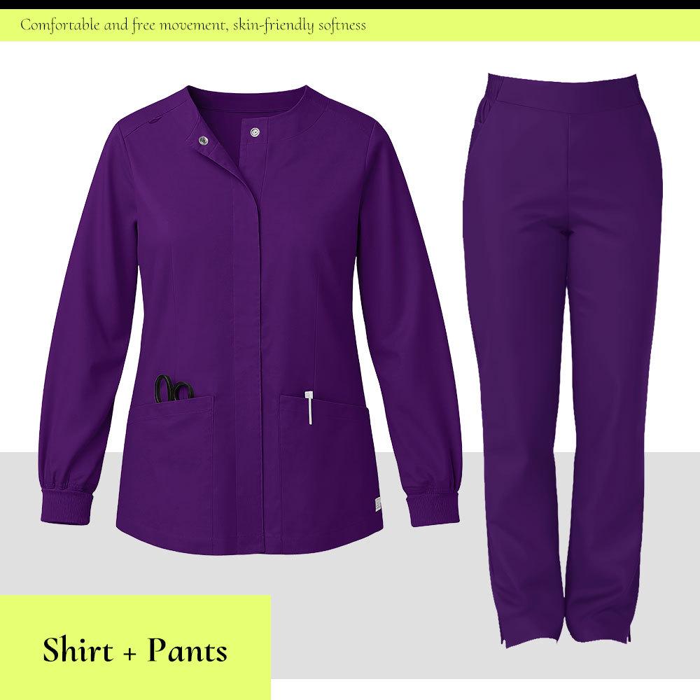 Short Sleeve Dental Scrub Suit - Available In 5 Colors, Ready To Ship