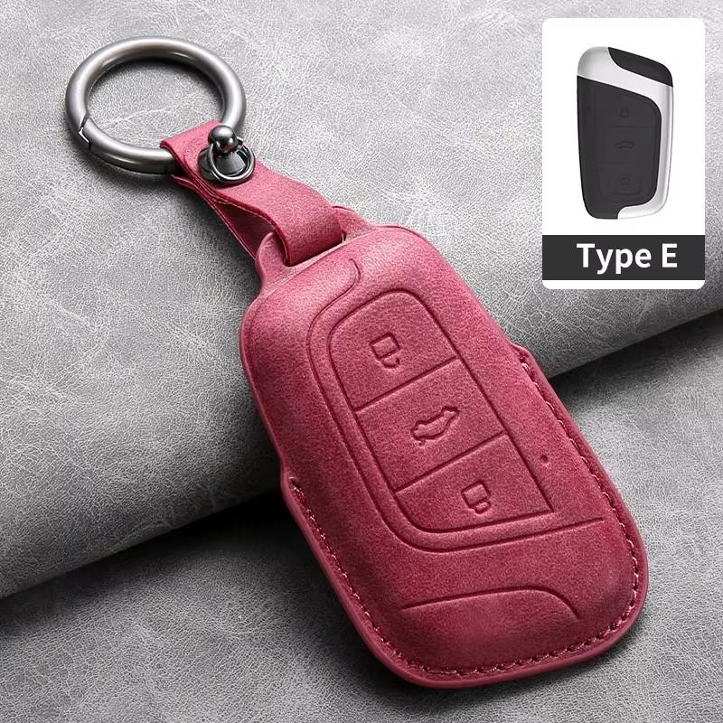 

Car Key Case Cover For Chery Tigo 8 Plus Arrizo E 5 8Plus 5X Anti-Scratch Durable Car Keychain Protector Shell Holder Accessorie