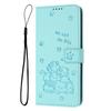 Curte Cat Leather Wallet Cover Case For Moto Edge 50 Fusion 40 Neo Ultra G04 G04S G14 G24 G34 G35 G54 G55 G75 G84 G85 S50 G Play