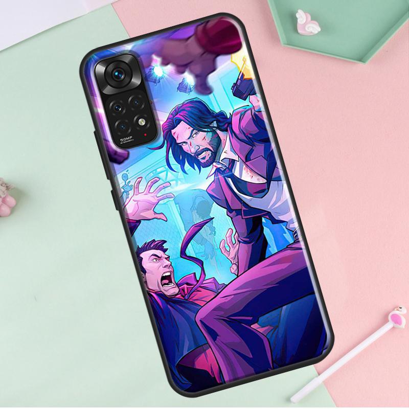 John Wick For Redmi Note 12 Pro Plus Cover For Redmi Note 10 8 9 11 Pro 12S 11S 10S 9S 9C 10C 12C Case