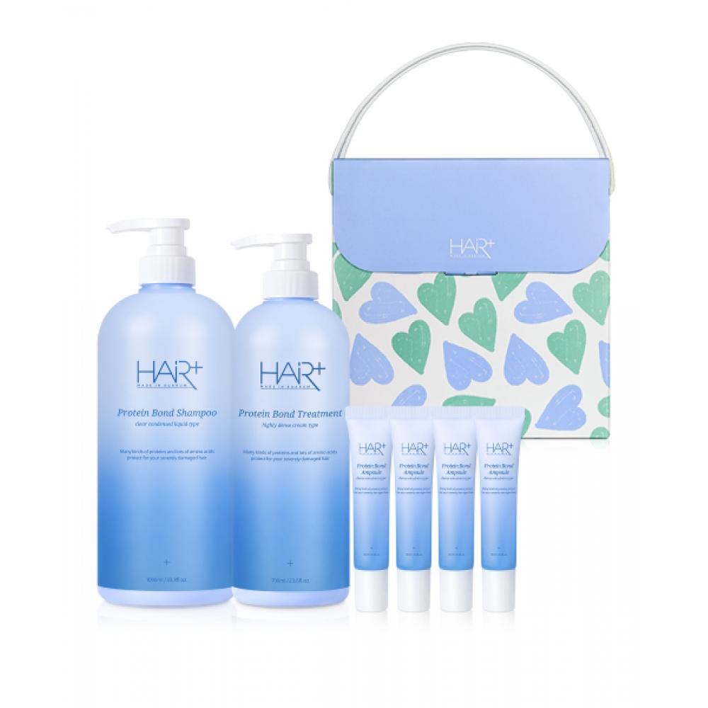 Hairplus Extremely Damaged Hair Shampoo Treatment Protein Nutrition Clinic Gift Set none