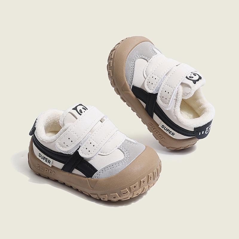 2025 Kids' Autumn/Winter Sports Shoes - Warm Unisex Baby Walker Sneakers