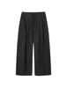 Deobiakaibeu Women'S Cotton Balloon Fit Cargo Full Elastic Waist Pants Black