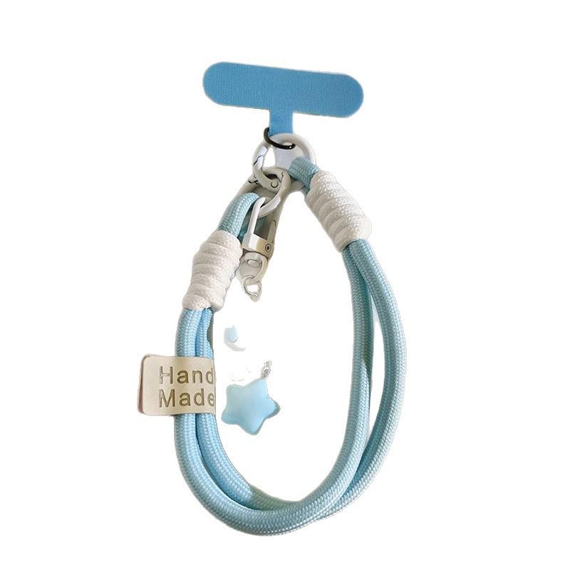 Sprachloses Wolkenstern-Ornament Handy-Lanyard & Schlüsselanhänger-Anhänger