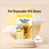 No-Rinse SPA Gloves for Cats and Dogs - Disposable Wet/Dry Pet Cleaning Wipes