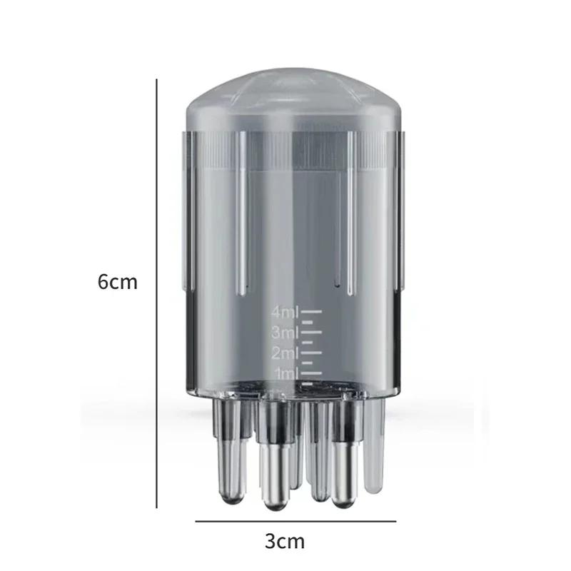 Aplicator pentru scalp Pieptene lichid Mini pieptene portabil de masaj Ulei esențial Lichid Masaj de ghidare Anticăderea părului Instrumente de îngrijire a scalpului