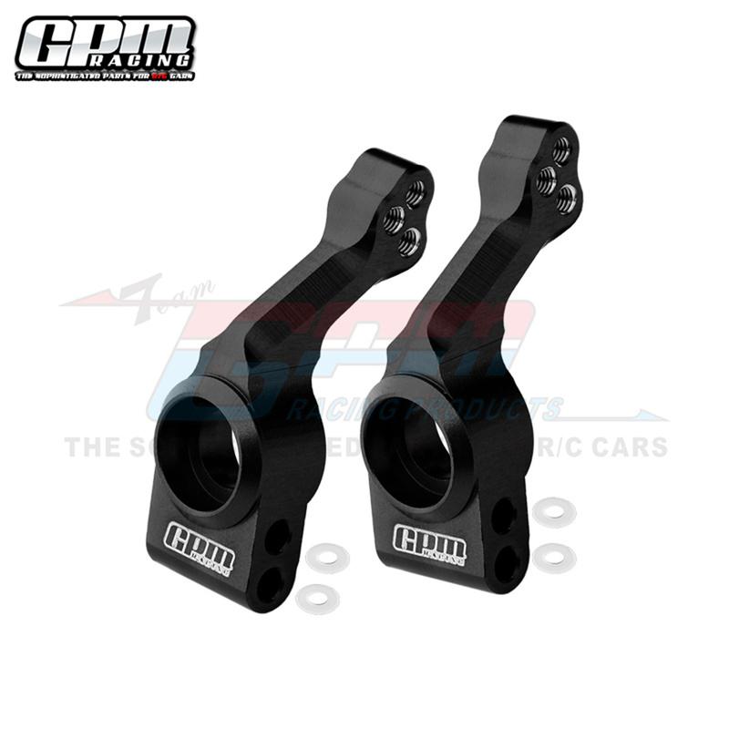 GPM 7075 Alloy Rear Stub Axle Carriers For TRAXXAS Slash Pro Rustler Hoss 4X4