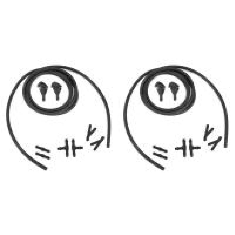 Car Front Windshield Washer Nozzle With Hose Tube Connector Kit Windscreen Washer Jet Spray For Honda Civic V VI VII /Accord VII