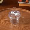 50Pcs 250Ml Disposable Plastic Dessert Cups With Lids Spoons Clear Mousse Containers Ideal For Ice Cream Trifles Fruit Cups