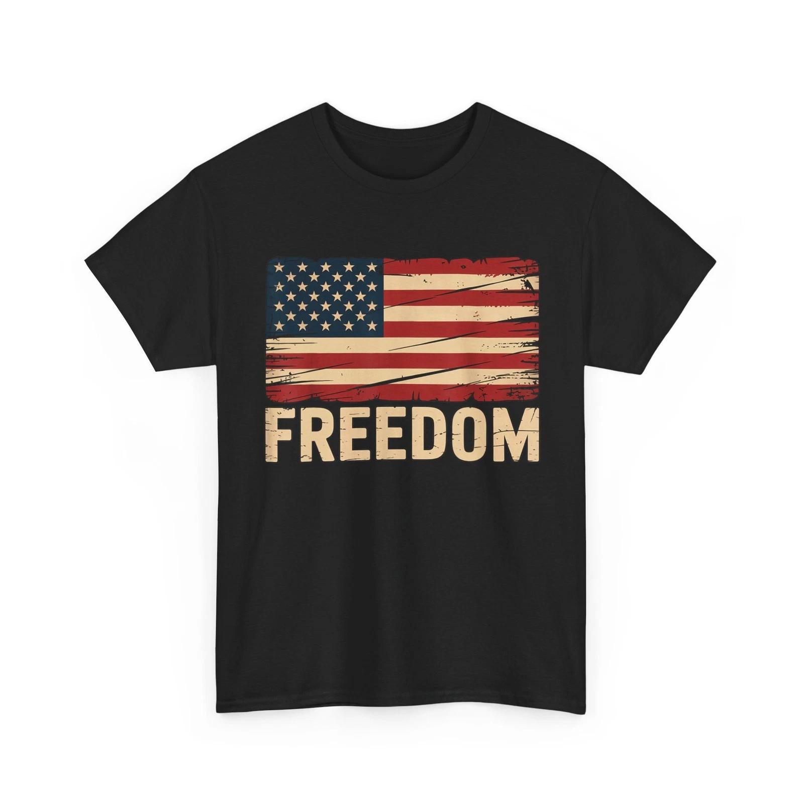 Patriotic Freedom Women Men T shirt 2XL
