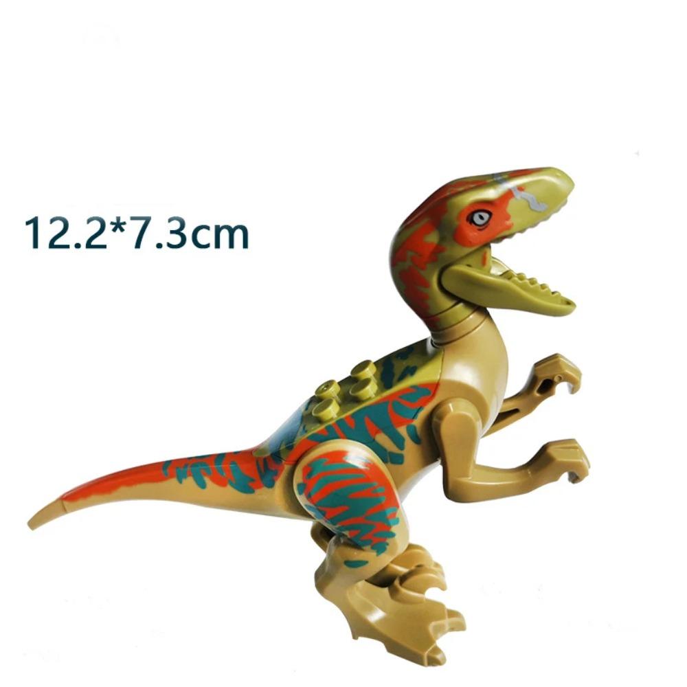 Jurassic Dinosaurier DIY Bausteine Velociraptor Velociraptor Rex Tyrannosaurus Pterosaurier Dilophosaurus Zubehör Steine Spielzeug