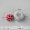 Camellia Flower Silicone Mold DIY Scented Candle Making Handmade Soap Mold DIY