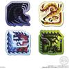 Bandai (BANDAI) Monster Hunter 20th Anniversary Chara Magnets (14 Pack) Food Toy Chewing Gum (Mon...
