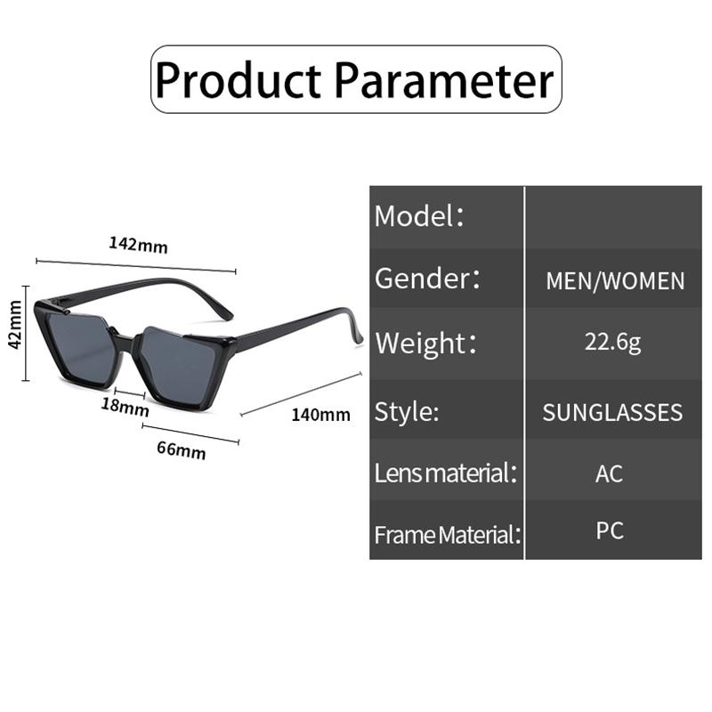 Vintage Brand Designer Irregular Sunglasses Women For Men Sun Glasses Luxury Trending Candy Gradient Eyeglasses Punk Pink Shades