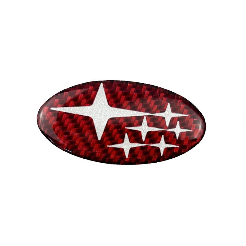 2025 New Car Steering Wheel Center Emblem Badge Sticker for Subaru Subaru Outback Legacy Impreza Forester XV Tribeca STI WRX BRZ X4