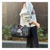 Collaboration Mini Roll Boston Bag ODHQ02 Nekoma High School [Outdoor Products] Haikyuu!! 10 (Black)