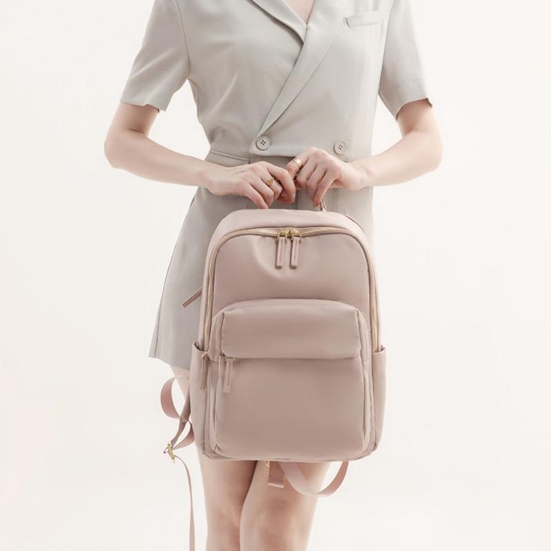 CHALLEN Dataveske Ryggskulder for kvinner Ny Stor-kapasitet Enkel Business Pendle Dataryggsekk