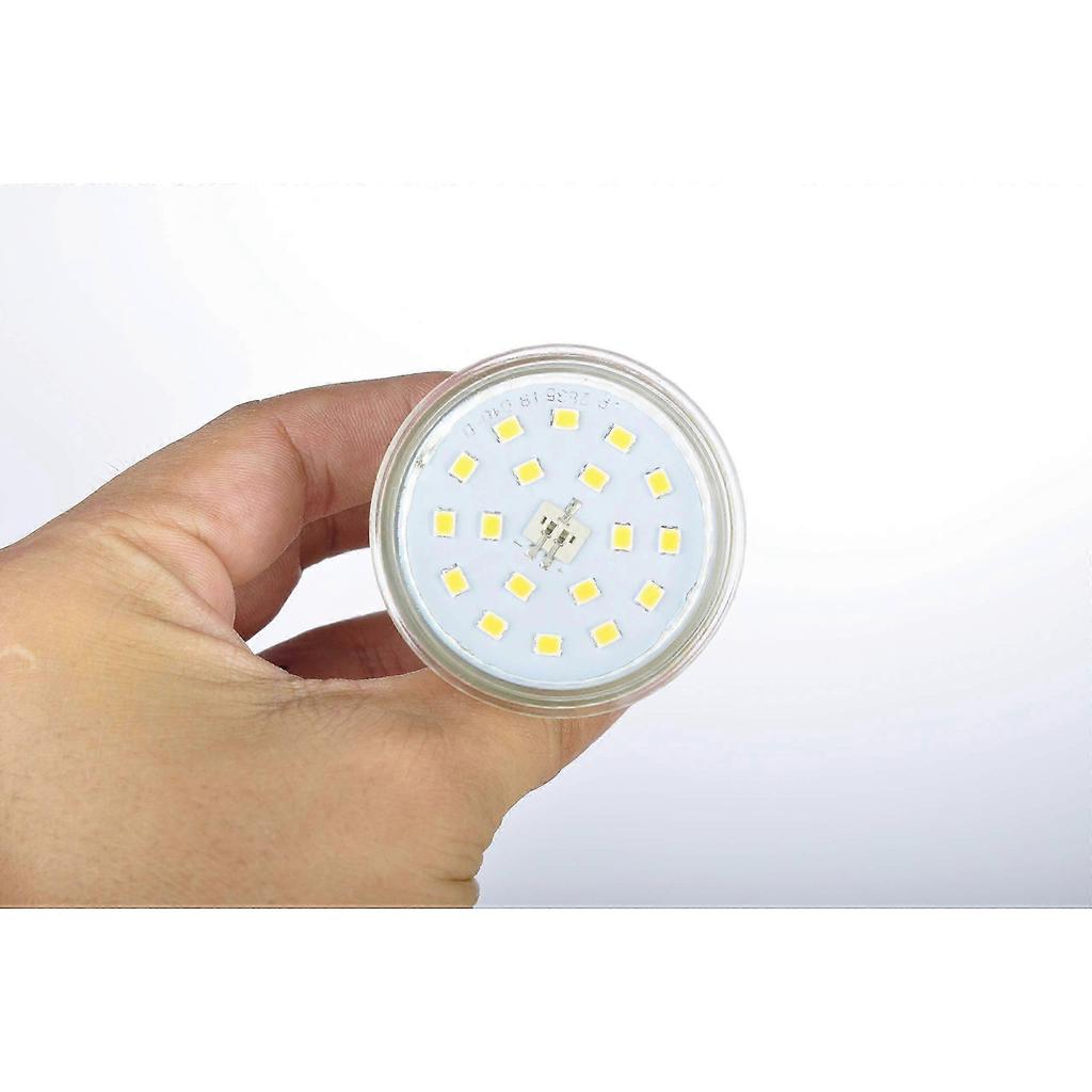 Pack of 10 LED Bulbs, GU10-5W 60W Equivalent, Cool White 6000K 120 Wide Beam, LED Spot Light Bulbs