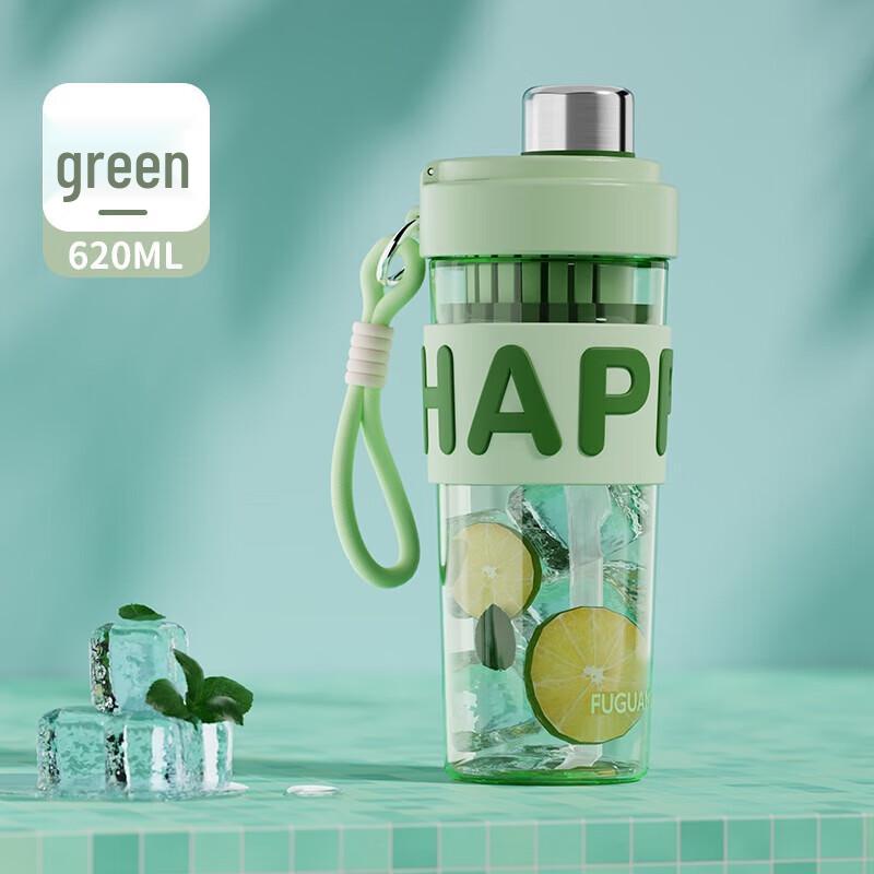 FUGUANG Sport Straw Water Bottle