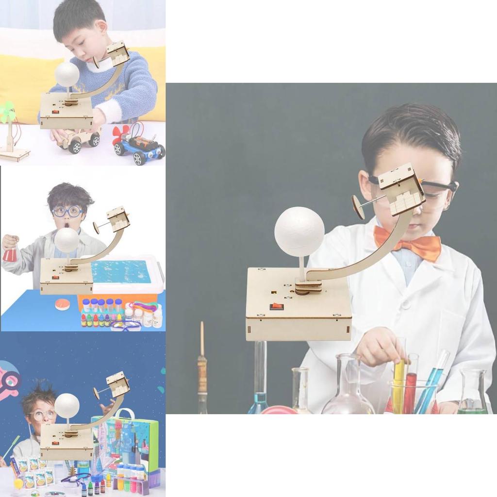 Fa barkács űrtávlat műhold modell tudományos oktatójáték gyerekeknek STEM kísérleti órára