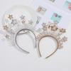 Trendy Star Headgear Headband Hair Decoration For Parties Weddings And Stage Acts Lightweight And Easy To Use