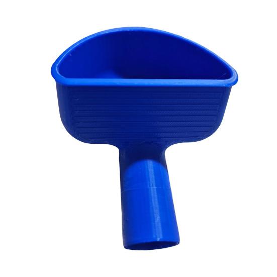 RV Water Inlet Funnel 3.54-in Wide Mouth Bucket Design for Easy Water Filling Hands-Free Swivel Locking Mechanism Durable PLA Material RV Accessories