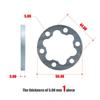 5mm 1.8" Long Replacement Universal Custom Accessories  Drive for Electric Scooter Bicycle