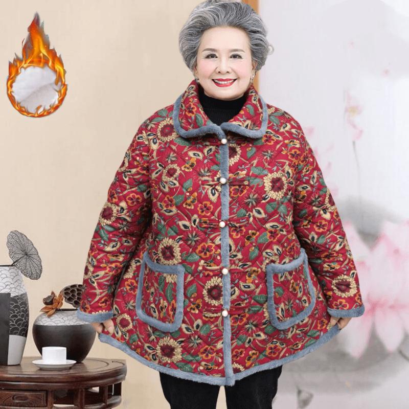 

Легкая стеганая куртка плюс бархатная стеганая куртка женская утолщенная большого размера зимняя 10XL красный