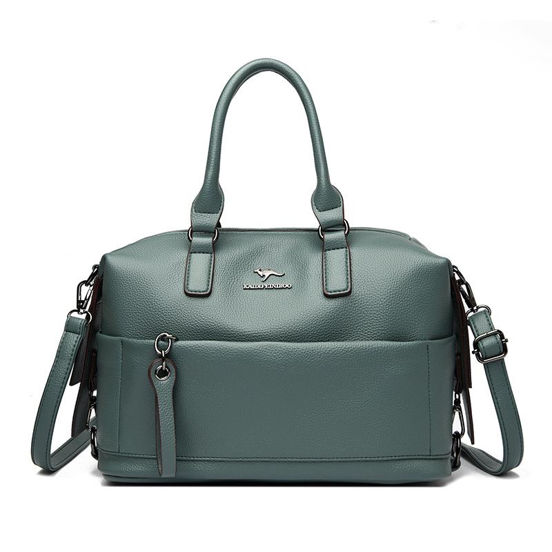 

Сумка через плечо Сумка для мамы Одноплечевая сумка Многосекционная Большая вместимость Женская сумка зелёный