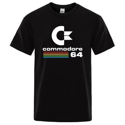Commodore 64 Retro Computer Logo T-Shirt