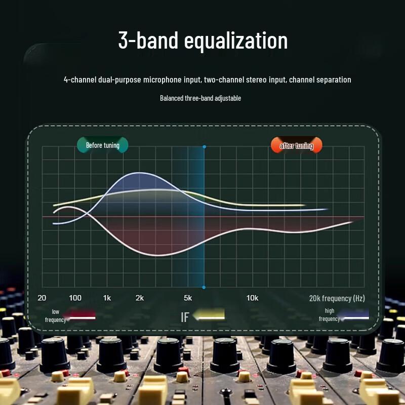 HuiDu Professional Audio Mixer (CN Version)