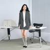 Women's Autumn Professional Grey Suit Set