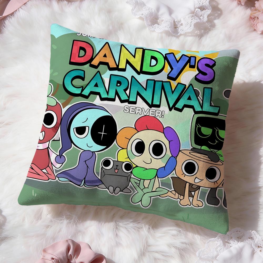 game cute d-Dandys World Cushion Cover Premium Comfort Reversible Pillow Cove -Two in One Design for Any Room & Car Interior