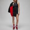 Jordan Embroidered Logo Soft And Breathable Slim Fit Knit Dress With Slit Women Dress Black DZ3347-010