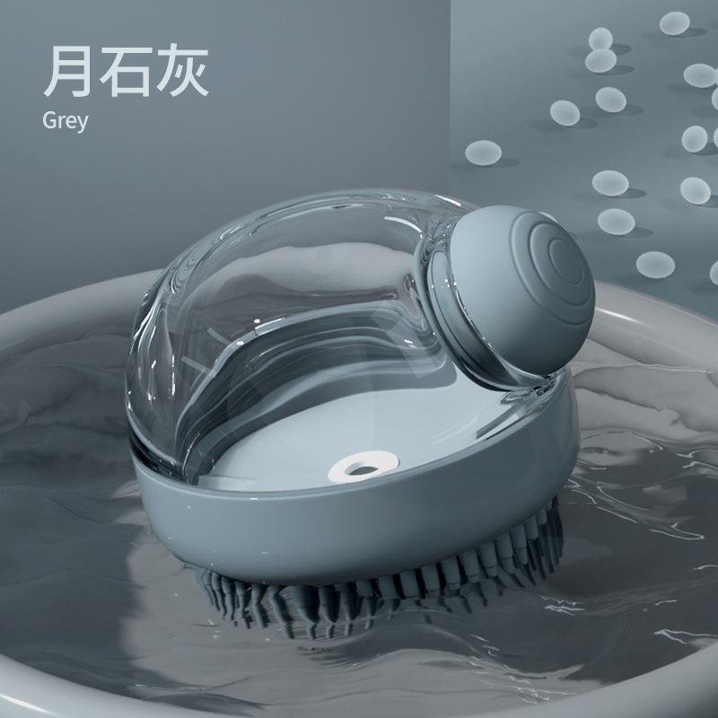 

Pet bathing comb gloves cat massage loose hair combs dog grooming tools mat-breaking brushes dog hair cleaning supplies серый
